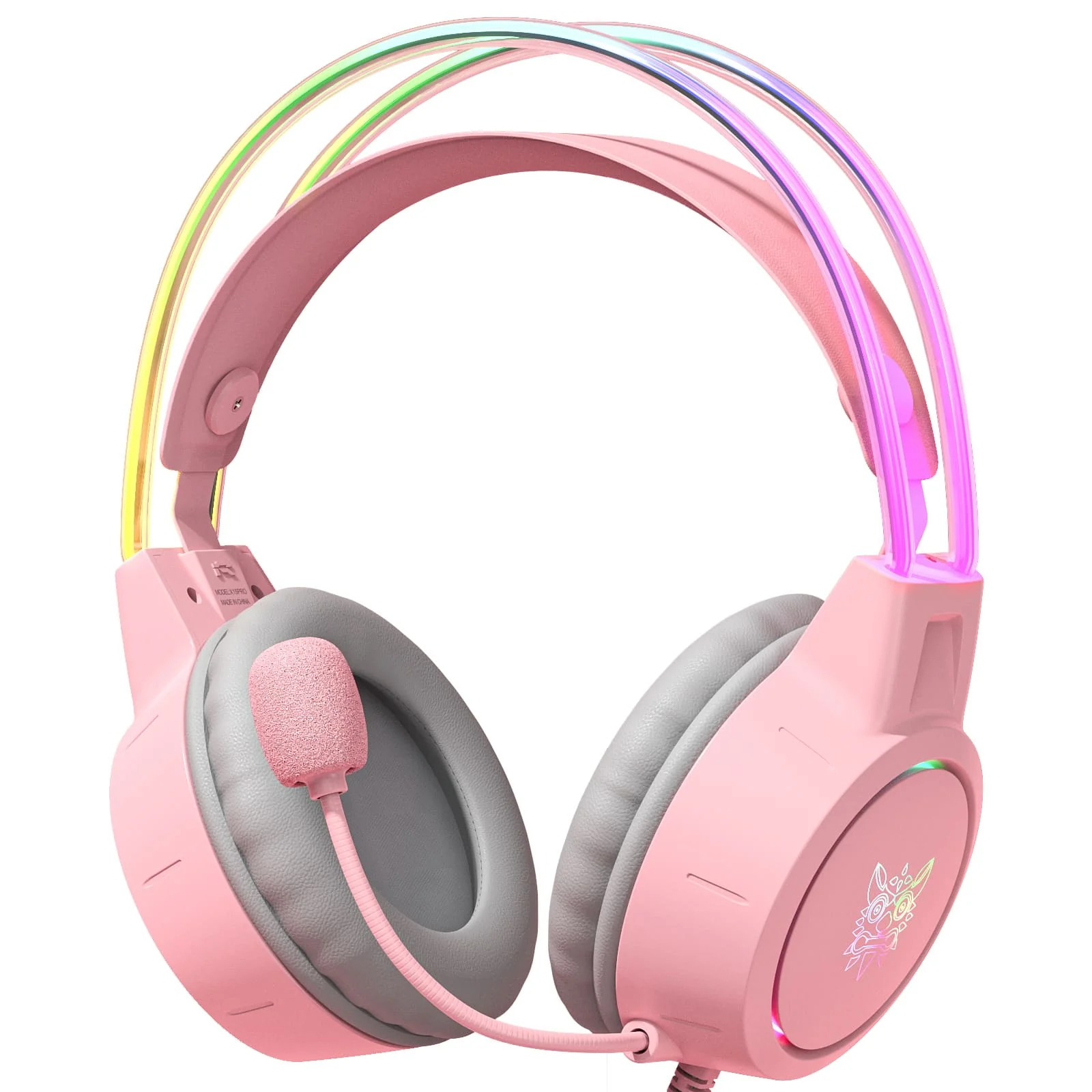 ONIKUMA X15 PRO RGB Gaming Headset – 50mm Hoparlör, Gürültü Engelleme Mikrofonu, PC, Xbox ve PS4 Uyumlu